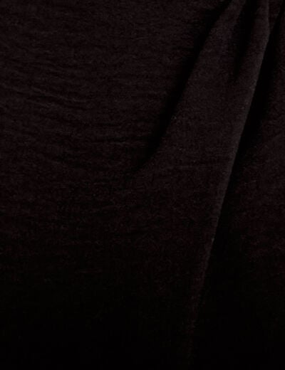 Combinaison large sans manches col rond noir femme