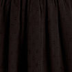 Robe &eacute;vas&eacute;e plumetis noir femme