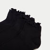 Lot de 4 paires de chaussettes noir femme