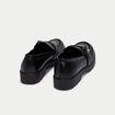 Mocassins noir femme