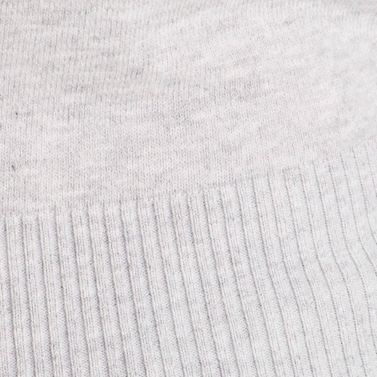 Pull effet 2-en-1 gris fonc&eacute; femme