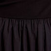 Robe longue &eacute;vas&eacute;e bi-mati&egrave;re noir femme