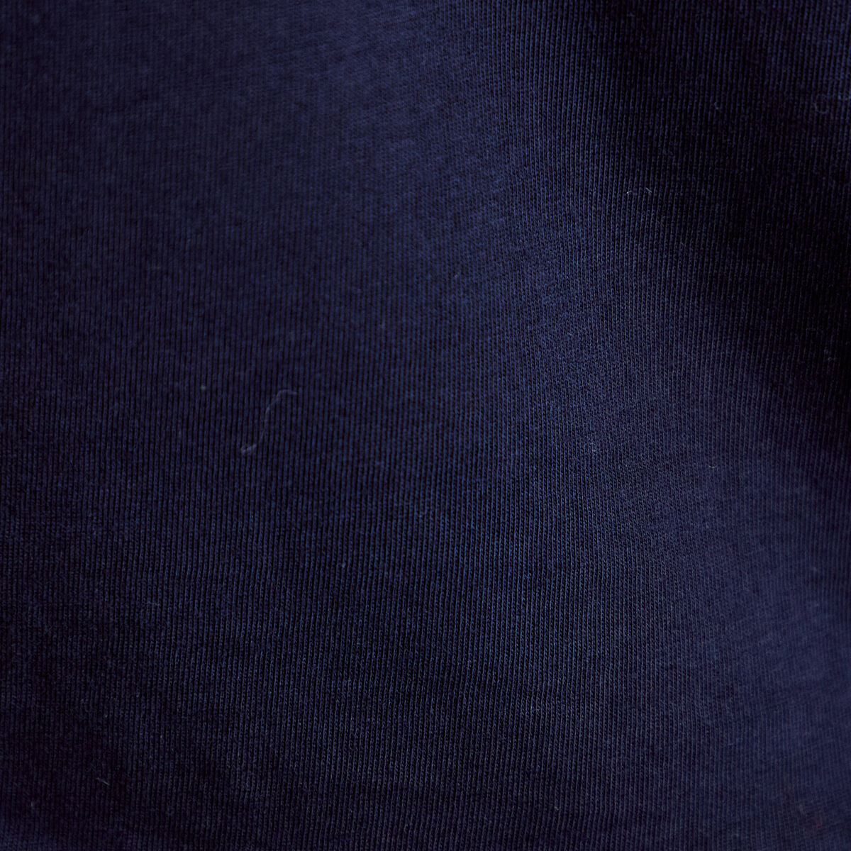 T-shirt manches courtes en dentelle bleu marine femme