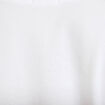 T-shirt col v manches courtes blanc femme