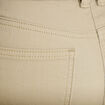 Jean bootcut cropped taille haute vert femme