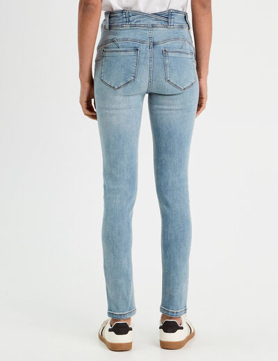 Jeans slim push-up denim double stone femme