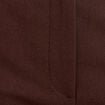Pantalon cigarette ceintur&eacute; marron fonc&eacute; femme