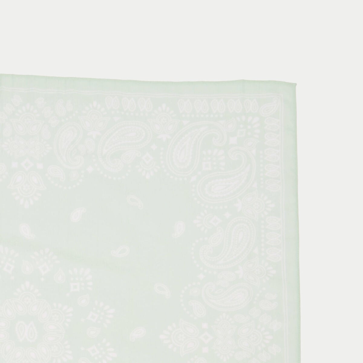 Foulard vert pastel femme