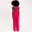 Combinaison pantalon rouge clair femme