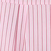 Chemise droite manches longues rose femme