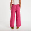Pantalon taille standard prune femme