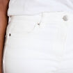 Jean skinny push-up taille standard blanc femme