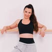Brassi&egrave;re de sport activewear noir femme