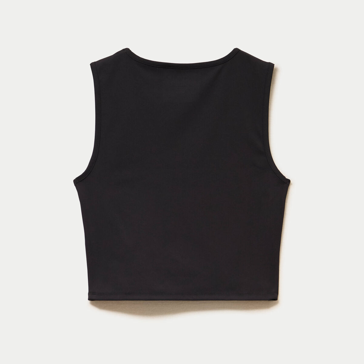 D&eacute;bardeur col rond noir femme