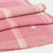&Eacute;charpe plaid rose fushia femme