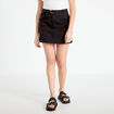 Jupe-short trap&egrave;ze courte noir femme