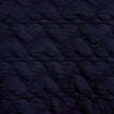 Gilet droit col v manches longues bleu marine femme