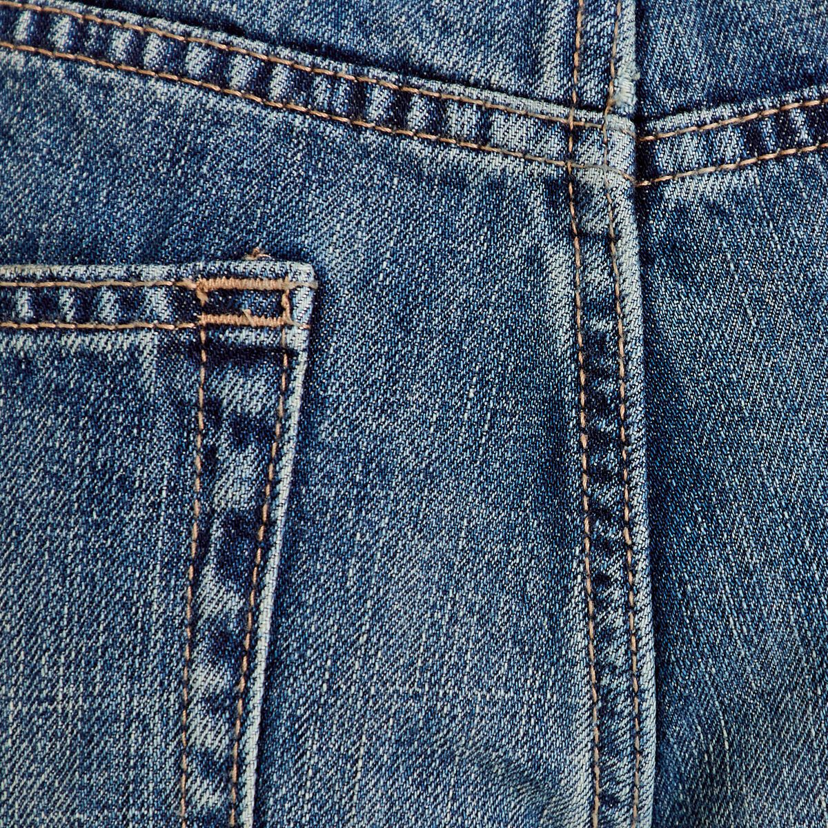 Jean wide leg taille basse denim double stone femme