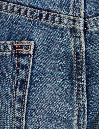Jean wide leg taille basse denim double stone femme