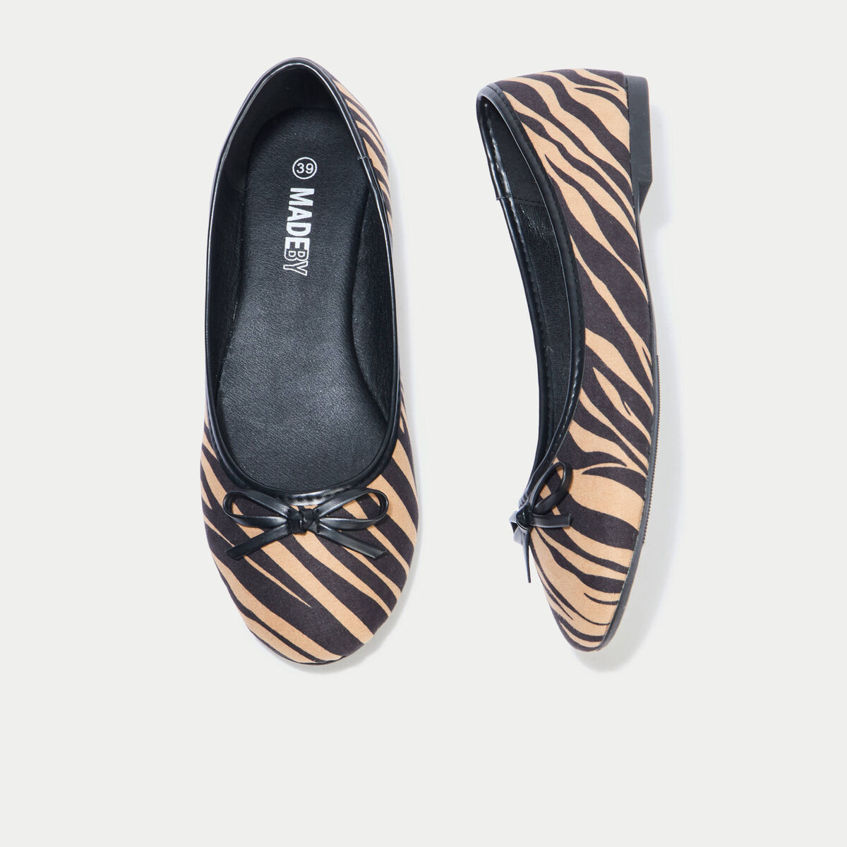 Ballerines marron femme