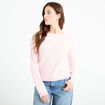 Pull manches longues rose clair femme