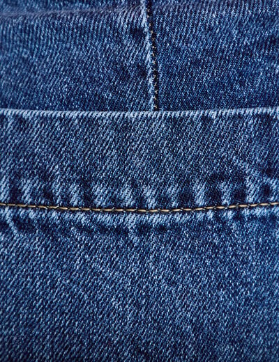 Jean bootcut ceinture amovible denim stone femme