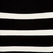 Robe pull droite manches longues noir femme