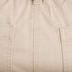 Pantalon chino avec ceinture amovible beige femme