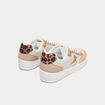 Basket couleur or femme