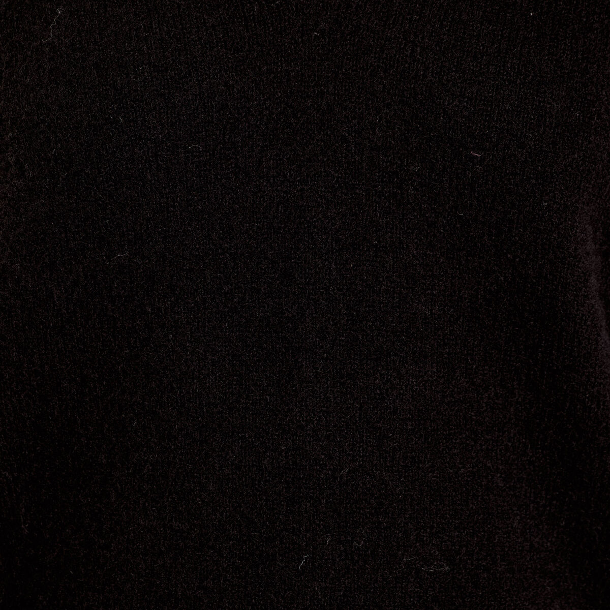Pull brod&eacute; manches longues noir femme