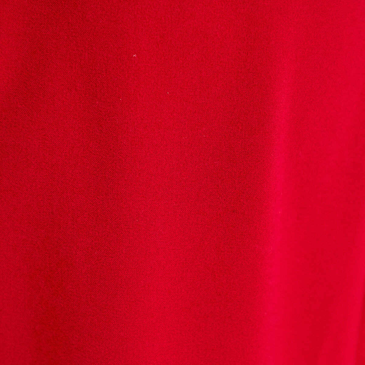 Pantalon barrel taille standard rouge femme
