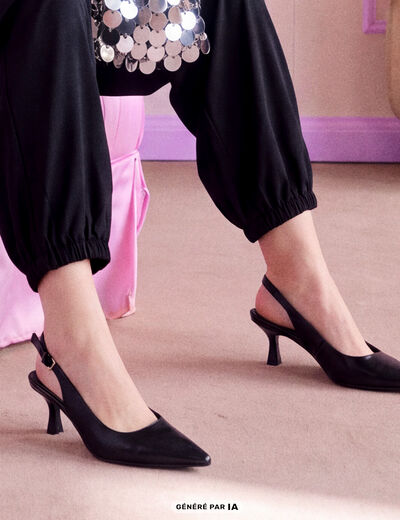 Escarpins noir femme