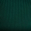 Robe tricot patineuse c&ocirc;tel&eacute;e vert fonc&eacute; femme