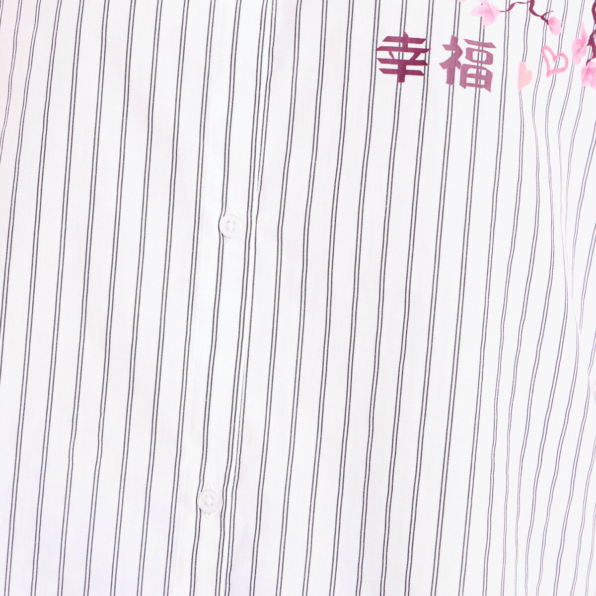 Chemise col chemise manches longues blanc femme