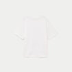 T-shirt oversize manches longues ecru femme