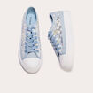 Tennis plates en dentelle bleu clair femme