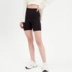 Short cycliste sans couture noir femme