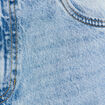 Jean coupe large denim triple stone femme