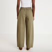 Pantalon vert kaki femme