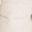 Doudoune cintr&eacute;e &agrave; capuche ecru femme