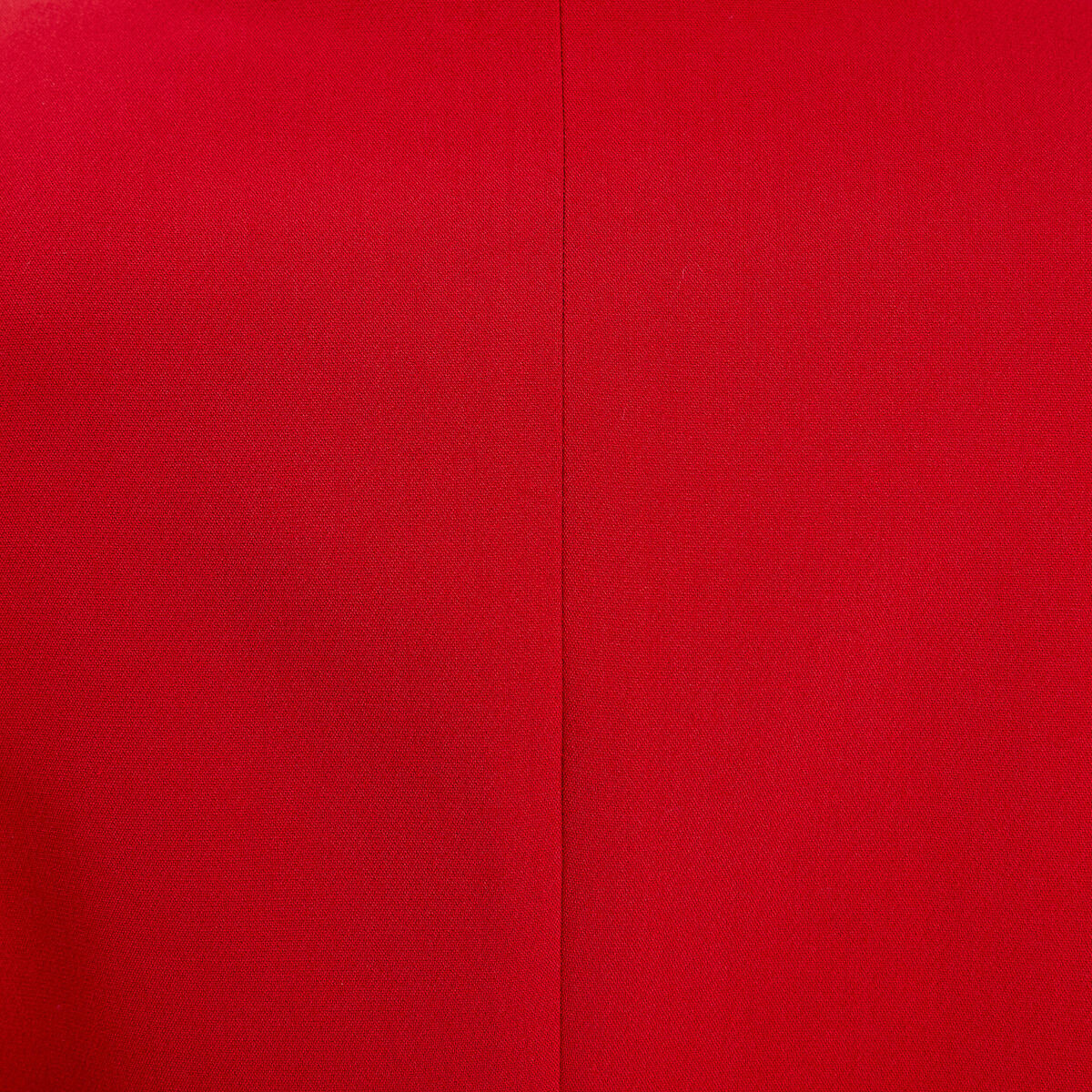 Blazer col tailleur manches longues rouge femme