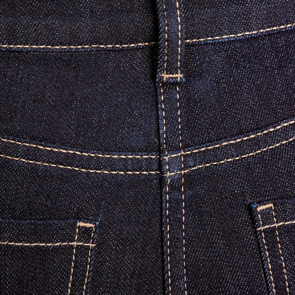 Jeans flare denim brut femme