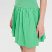 Robe boule 2-en-1 vert femme