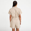 Combishort beige femme