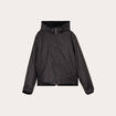 Parka r&eacute;versible &agrave; capuche noir femme