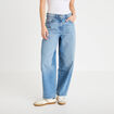Jeans baggy taille basse denim triple stone femme