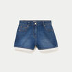 Short en jean denim stone femme