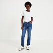 Jean taille standard denim stone femme