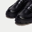 Mocassins noir femme