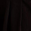 Pantalon large avec ceinture &agrave; bijou noir femme